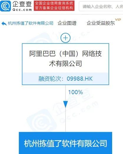 阿里巴巴再添新兵 成立“揀值了”軟件公司，注冊(cè)資本5億元